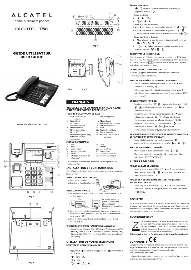 Imagen de la primera página del manual del dispositivo Temporis 56