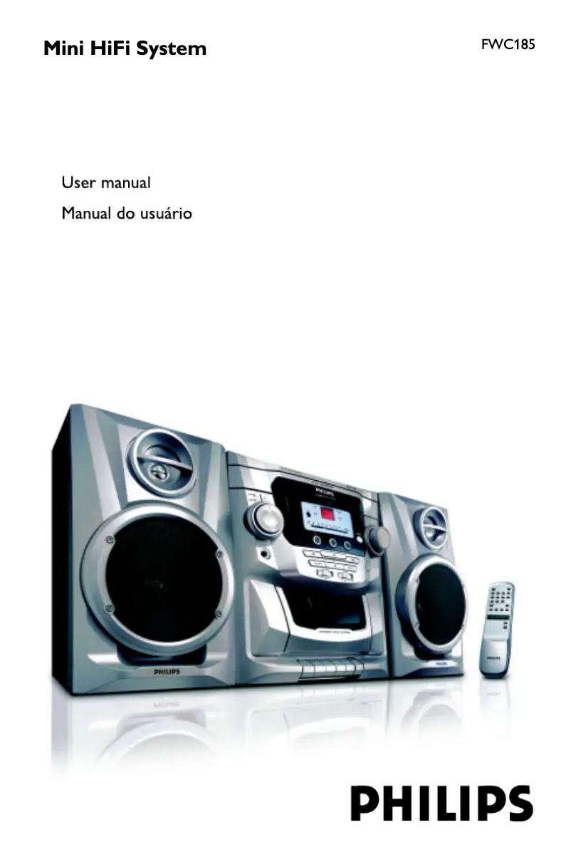 Page n°1 - Mode d'emploi Philips FWC185