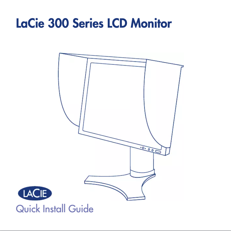 Page 1 of the manual User Manual LaCie 321