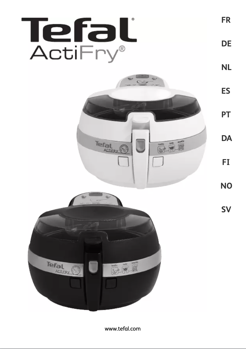Page 1 de la notice Manuel utilisateur Tefal Actifry AL8002