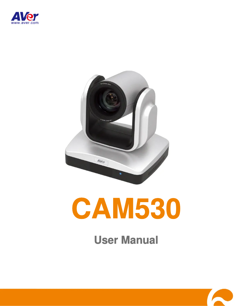 Page 1 de la notice Manuel utilisateur AVerMedia Cam530