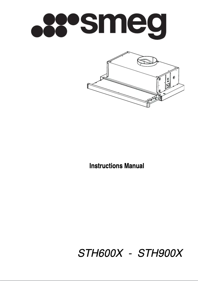 Page 1 de la notice Manuel utilisateur Smeg STH900X