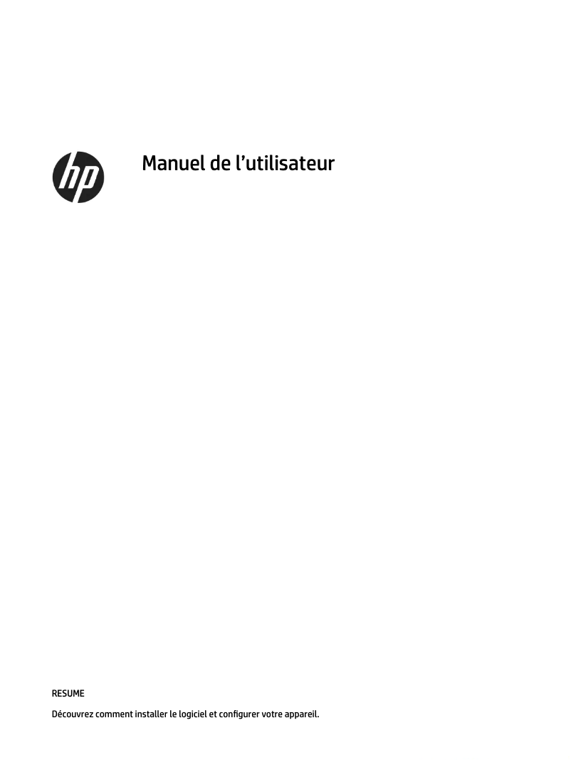 Page 1 de la notice Manuel utilisateur HP Thunderbolt Dock 120W G4
