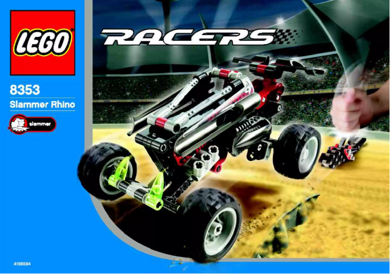 Page 1 de la notice Manuel utilisateur Lego Racers 8353
