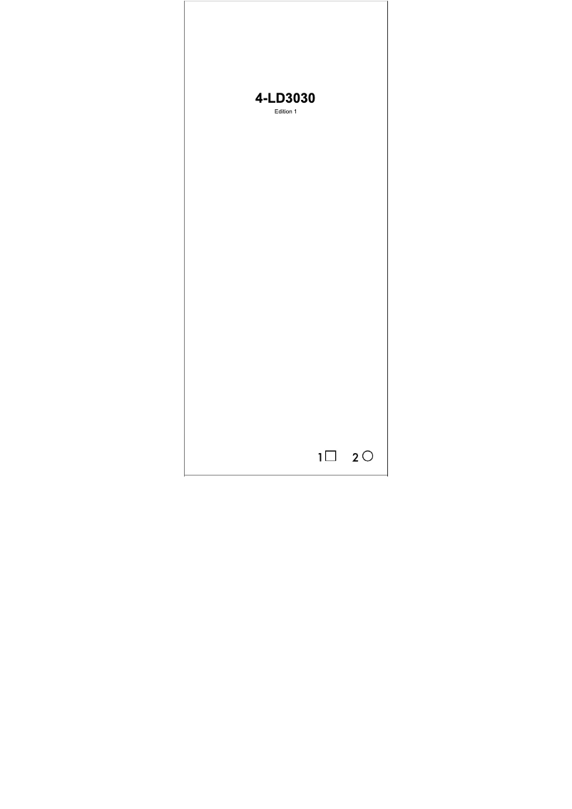 Página 1 del manual Manual de usuario Digi-tech 4-LD3030