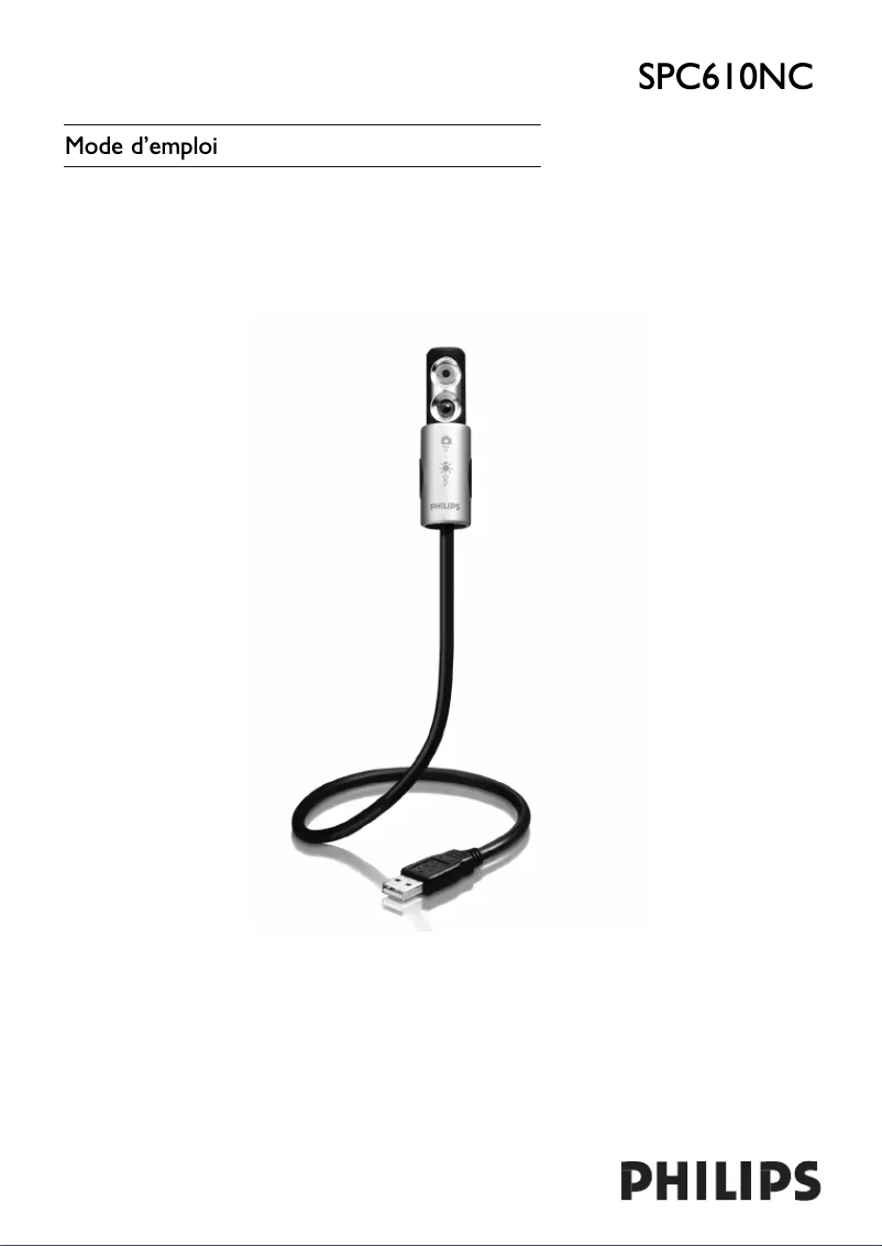 Página 1 del manual Manual de usuario Philips SPC610NC