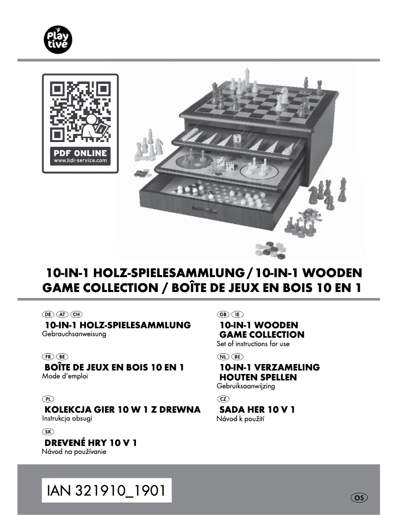 Página 1 del manual Manual de usuario Playtive HG05262