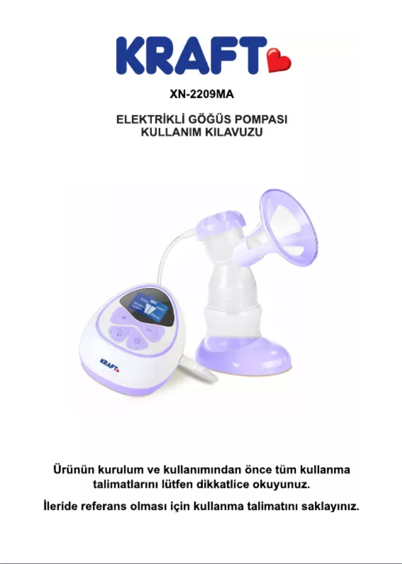 Page 1 de la notice Manuel utilisateur Kraft ZN-2209MA