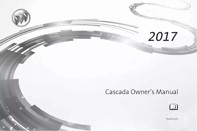 Page 1 de la notice Manuel utilisateur Buick Cascada (2017)