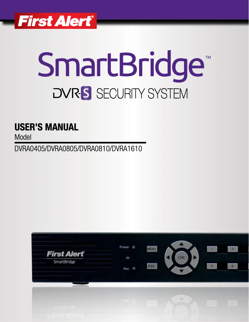 Page 1 de la notice Manuel utilisateur First Alert DCA8405-520