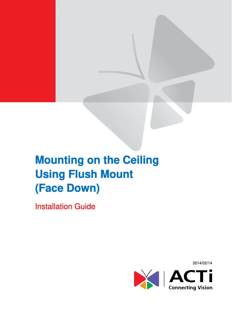 Page 1 de la notice Manuel utilisateur ACTi PMAX-1019