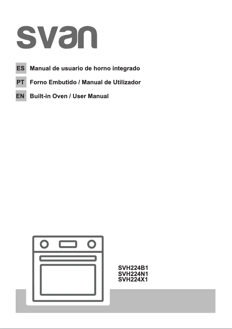 Page 1 de la notice Manuel utilisateur SVAN SVH224X1