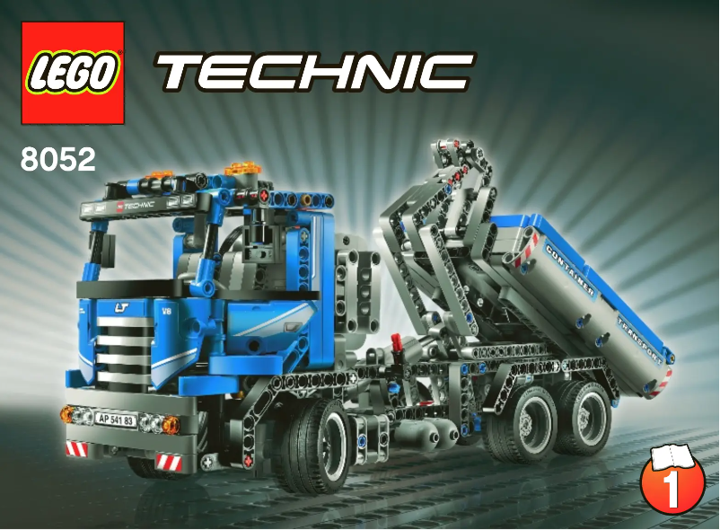 Page 1 de la notice Manuel utilisateur Lego Technic 8052