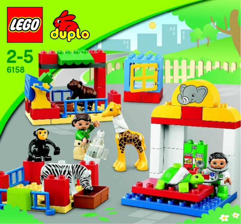 Page 1 de la notice Manuel utilisateur Lego Animal Clinic