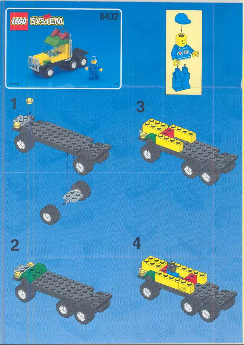 Página 1 del manual Manual de usuario Lego City 6432