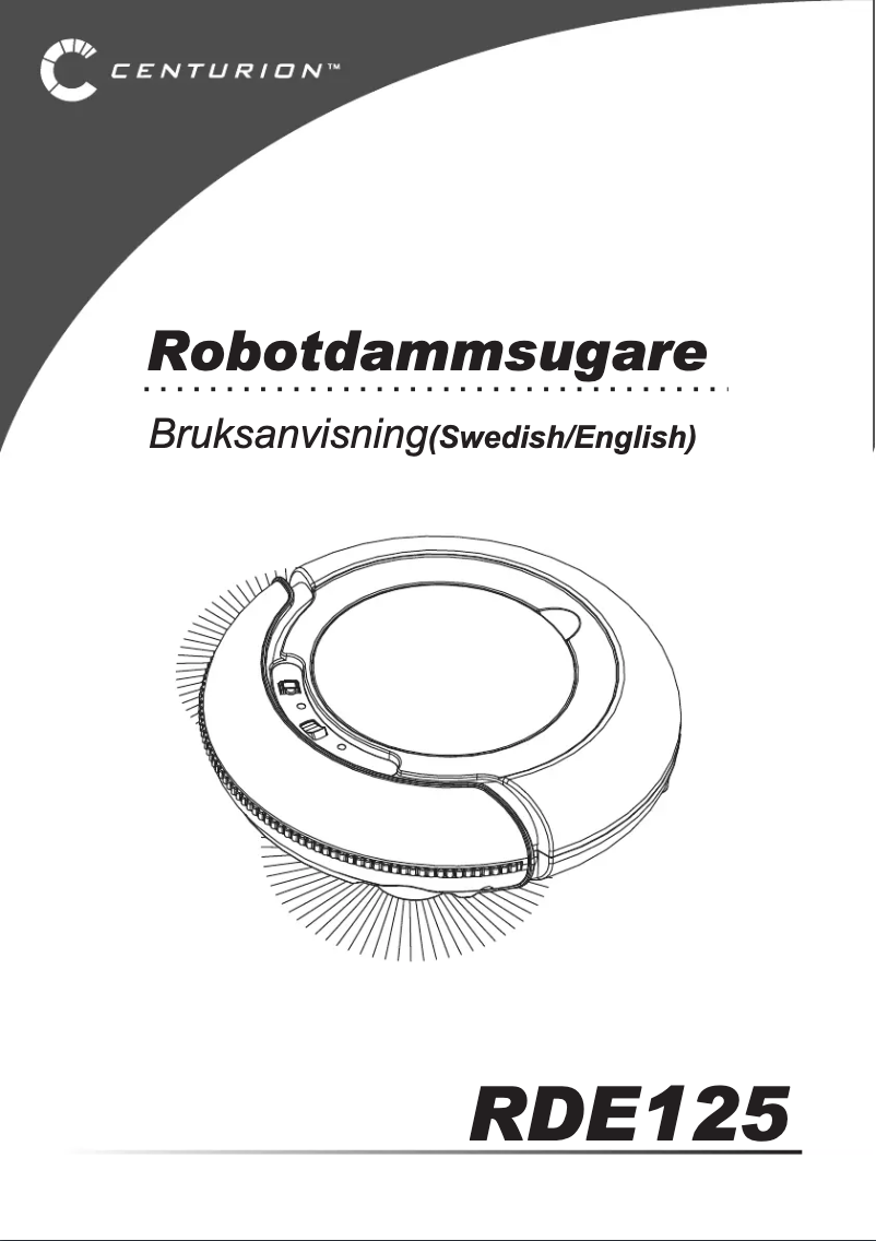 Page 1 de la notice Manuel utilisateur Centurion RDE125