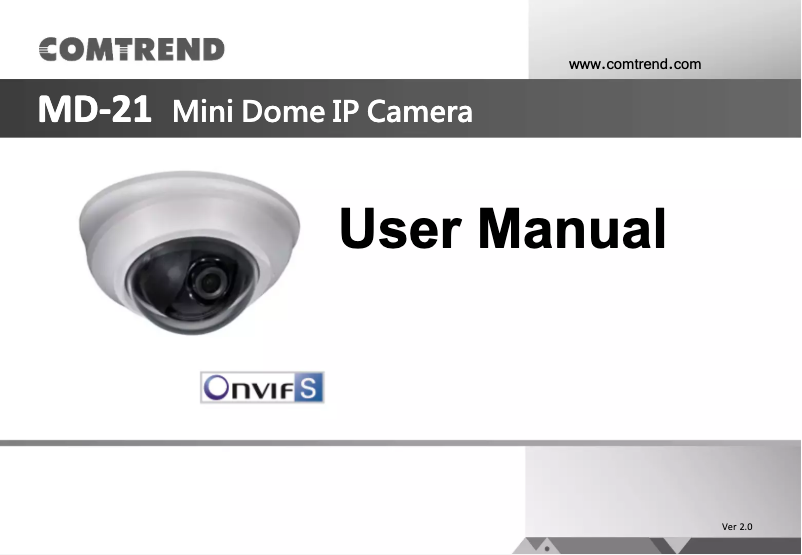 Página 1 del manual Manual de usuario Comtrend MD-21