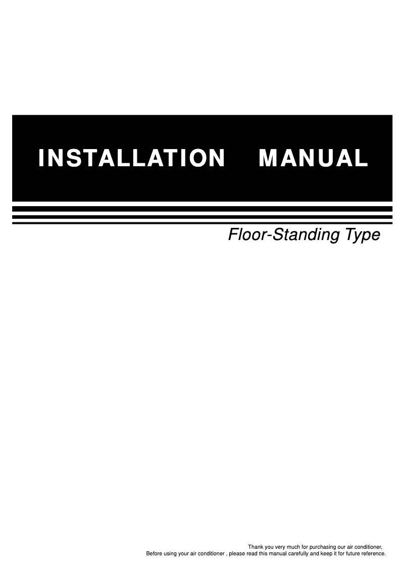 Page 1 de la notice Manuel utilisateur Midea MFAD-SERIE