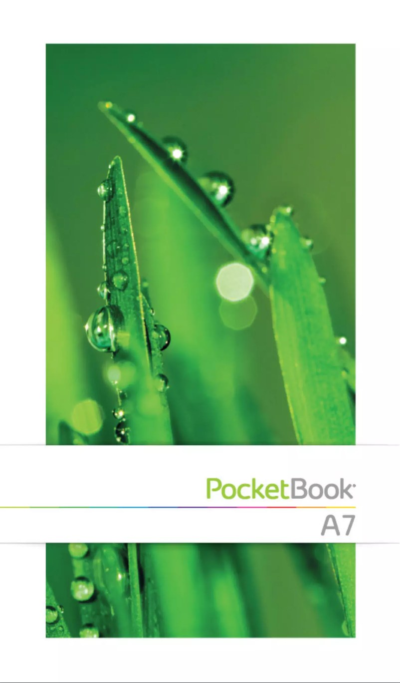 Page 1 de la notice Manuel utilisateur PocketBook A 7