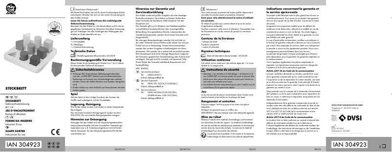 Página 1 del manual Manual de usuario Playtive IAN 304923