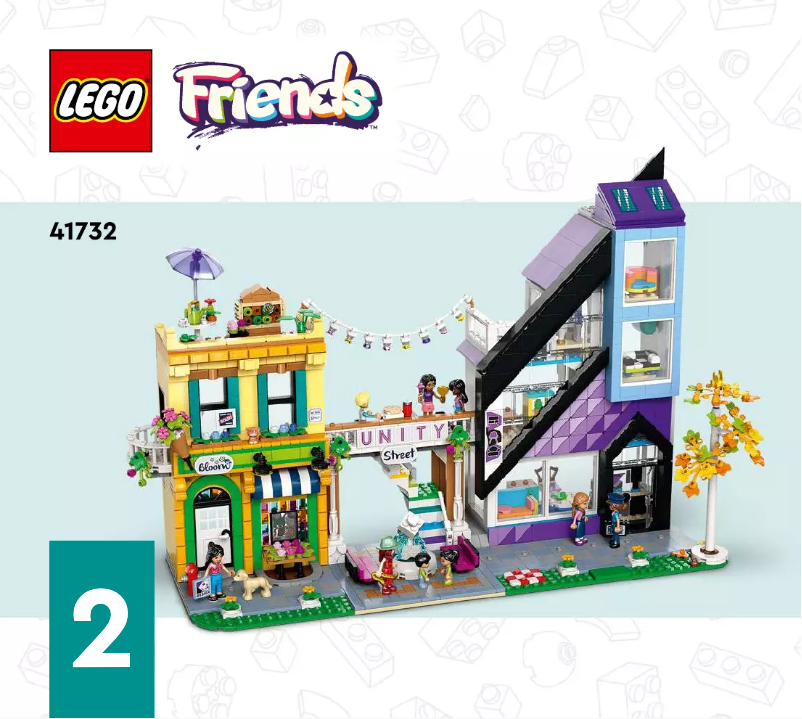 Page 1 de la notice Manuel utilisateur Lego Friends 41732