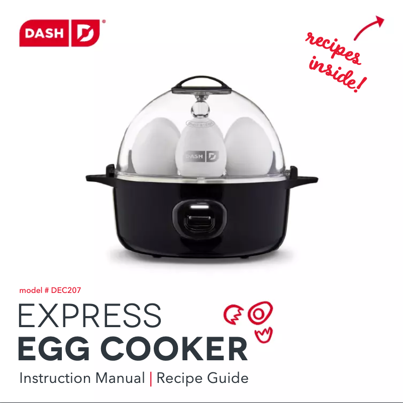 Page 1 de la notice Manuel utilisateur Dash Express DEC207