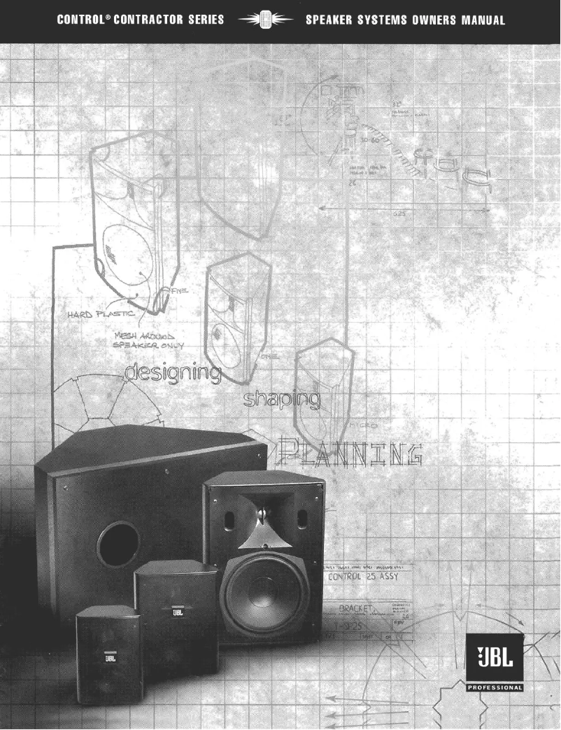 Page 1 de la notice Manuel utilisateur JBL Control Contractor 28-1L