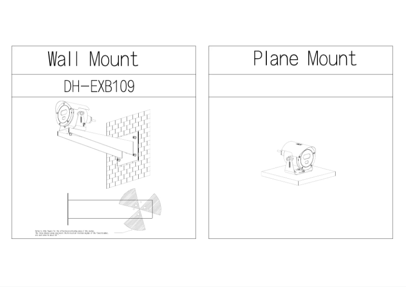 Page 1 de la notice Guide d'installation Dahua Technology ECA2A1400-HN