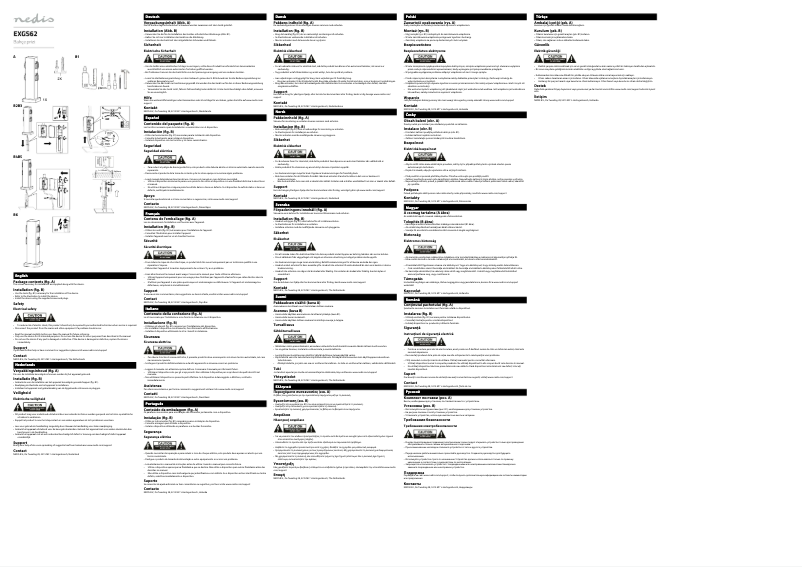 Page 1 of the manual User Manual Nedis EXGS62