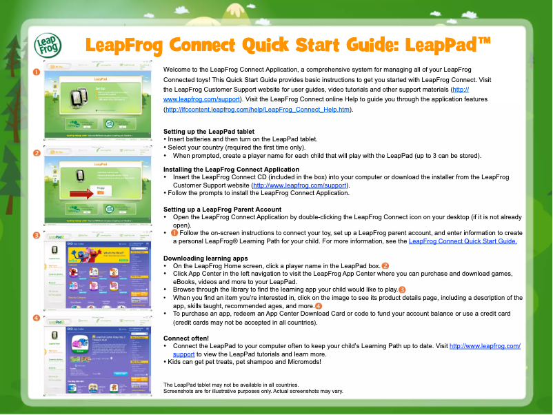 Page 1 of the manual User Manual Leap Frog LeapPad 2