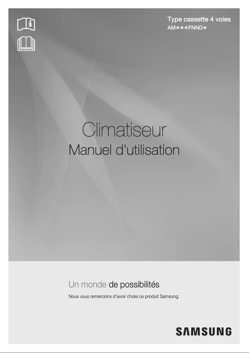 Page 1 de la notice Manuel utilisateur Samsung AM045FNNDEH