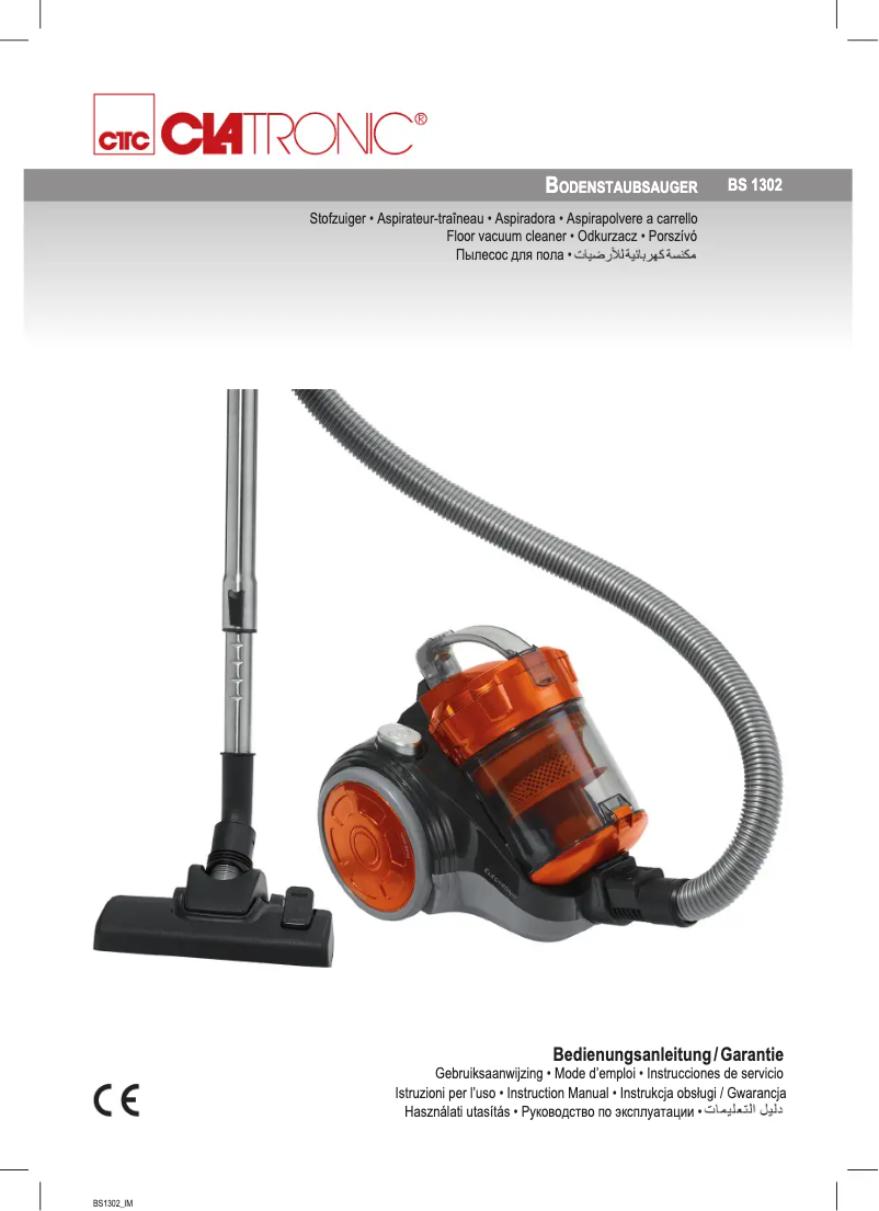 Page 1 de la notice Manuel utilisateur Clatronic BS 1302 N