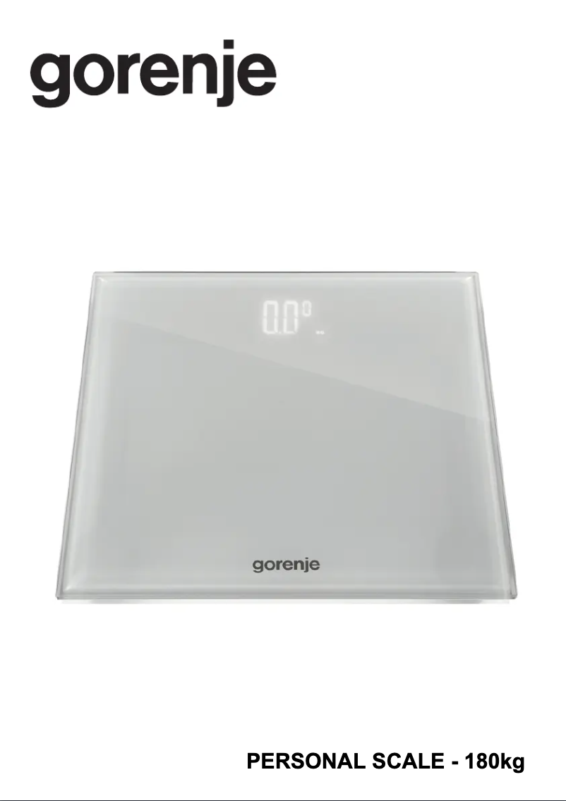 Page 1 de la notice Manuel utilisateur Gorenje OT180LBW