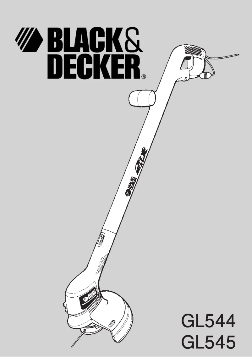 Page 1 de la notice Manuel utilisateur Black & Decker GL544