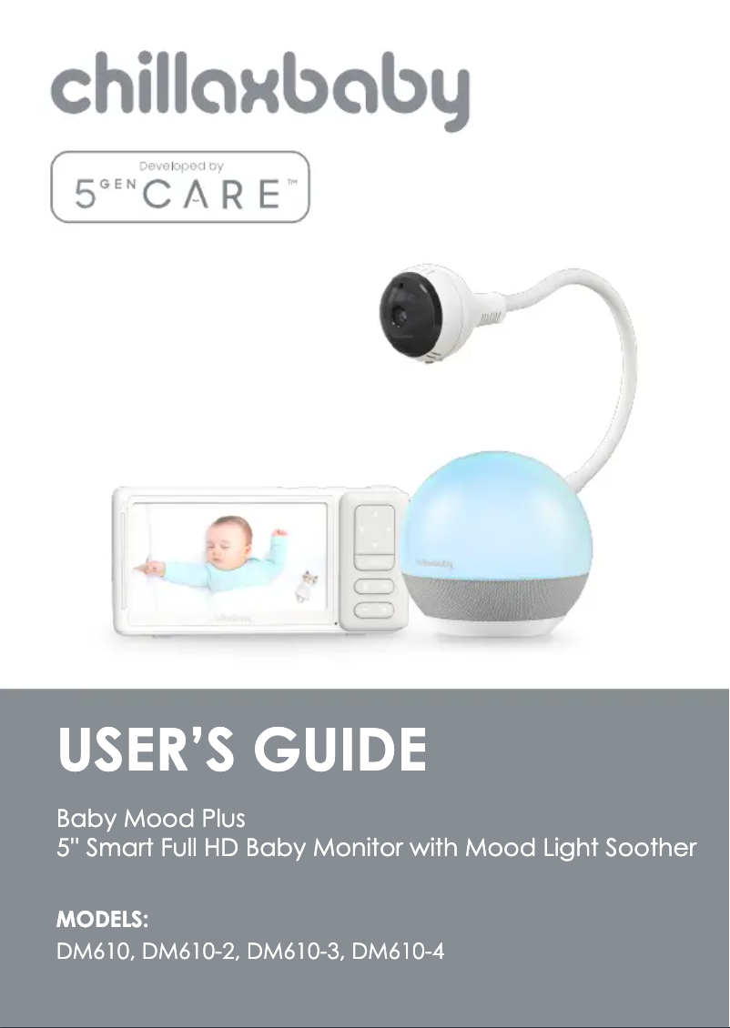 Página 1 del manual Manual de usuario Chillax Baby BobyMood Plus DM610
