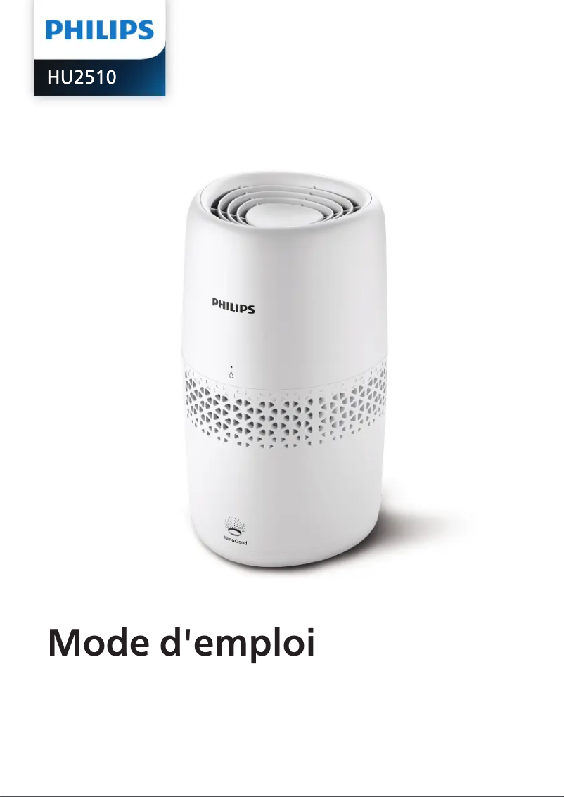 Página 1 del manual Manual de usuario Philips HU2510