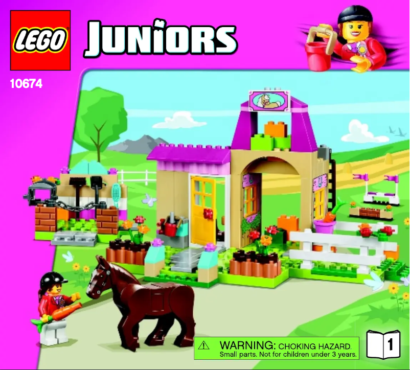Página 1 del manual Manual de usuario Lego Juniors 10674