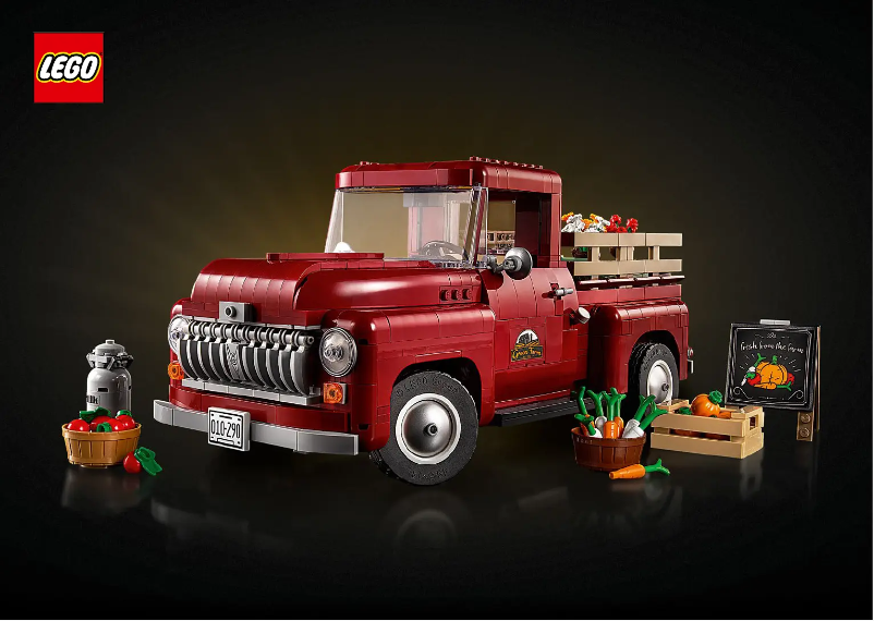 Page 1 de la notice Manuel utilisateur Lego Icons 10290