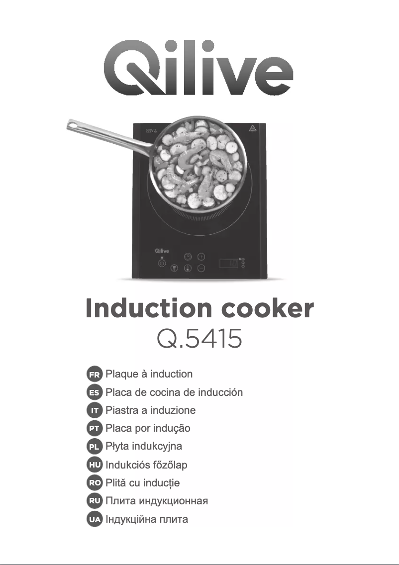 Page 1 de la notice Manuel utilisateur Qilive Q.5415