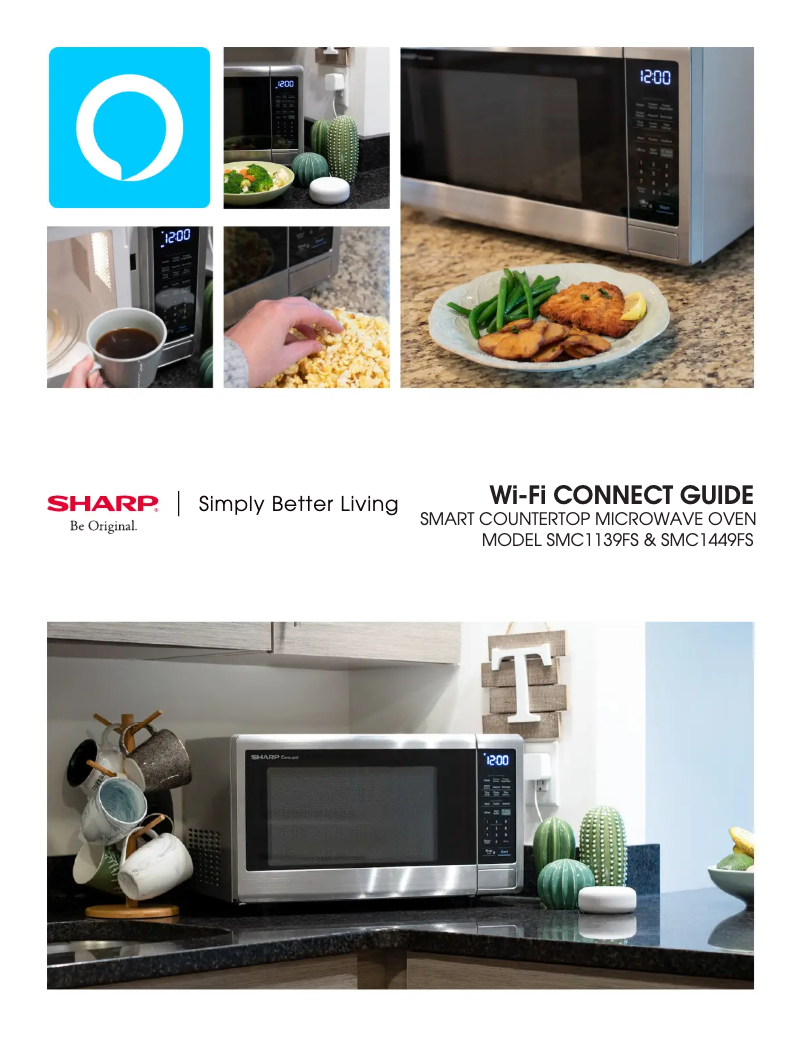 Página 1 del manual Guía de inicio rápido Sharp SMC1449FS