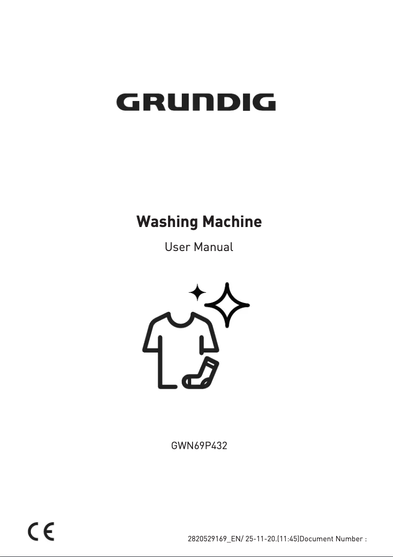 Page 1 de la notice Manuel utilisateur Grundig GWN69P432