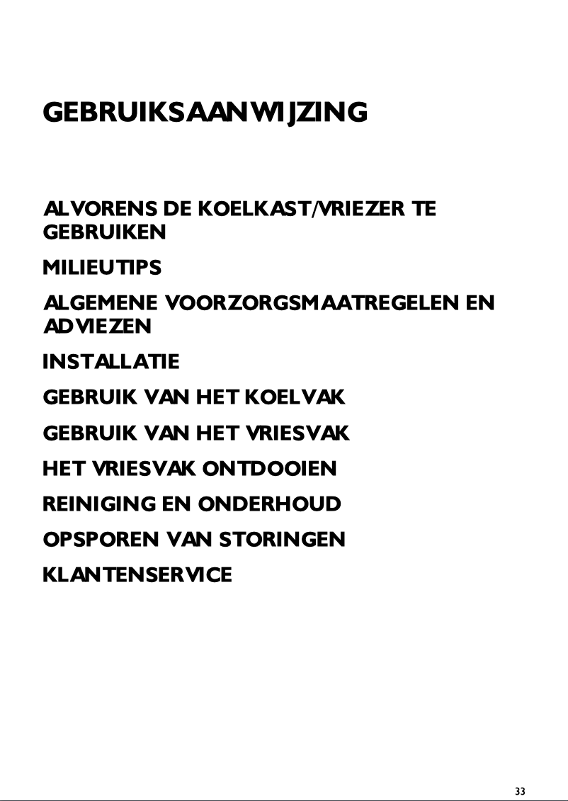 Página 1 del manual Manual de usuario Whirlpool ARC 5761