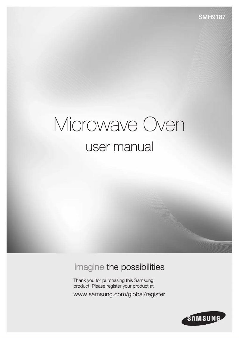 Página 1 del manual Manual de usuario Samsung SMH9187