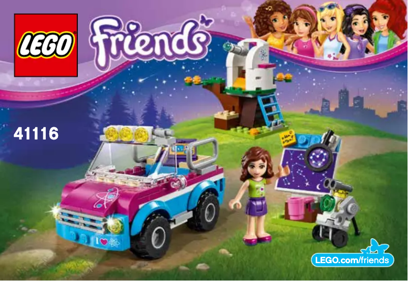 Page 1 de la notice Manuel utilisateur Lego Friends 41116