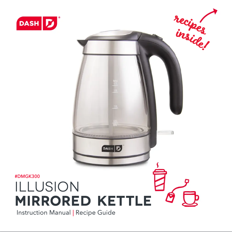 Page 1 de la notice Manuel utilisateur Dash Chef Series Illusion DMGK300BS