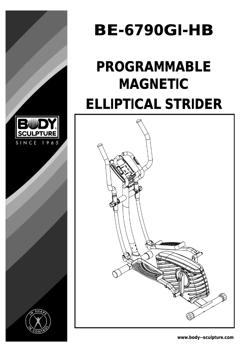 Page 1 de la notice Manuel utilisateur Body Sculpture BE-6790