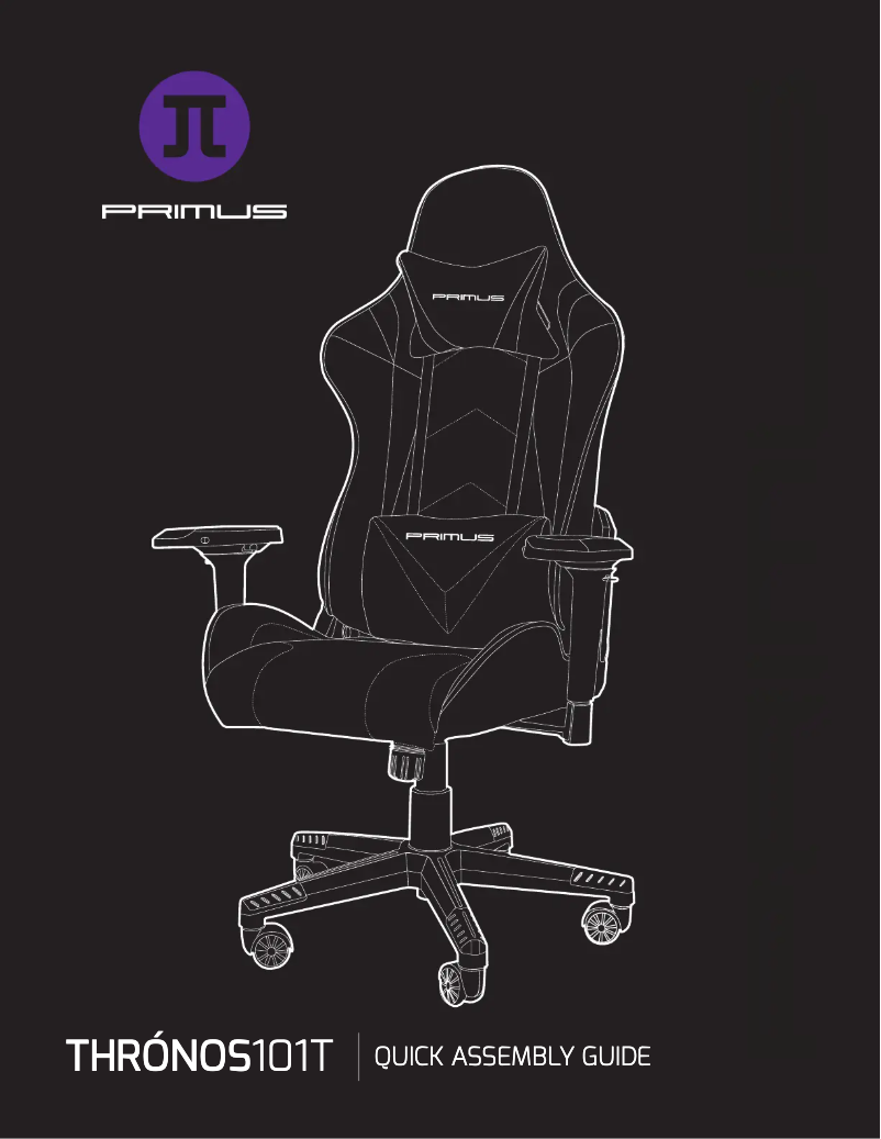 Page 1 de la notice Manuel utilisateur Primus THRÓNOS101T