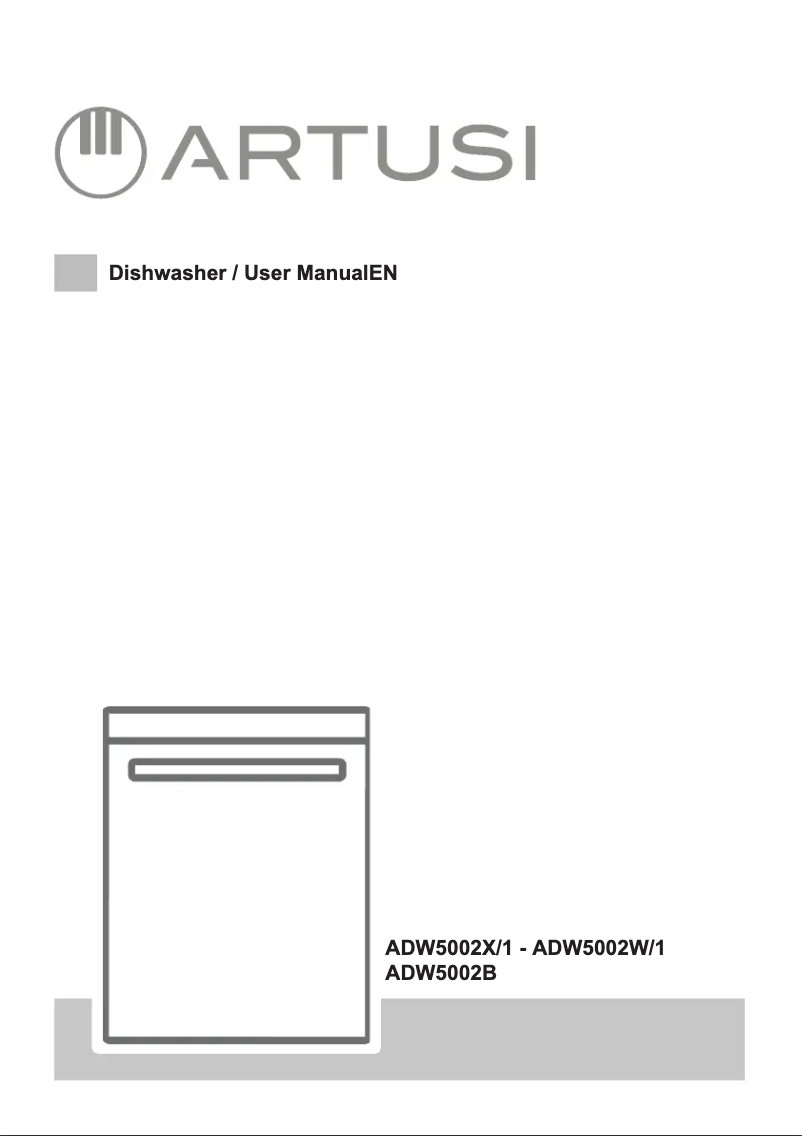 Page 1 of the manual User Manual Artusi ADW5002W1