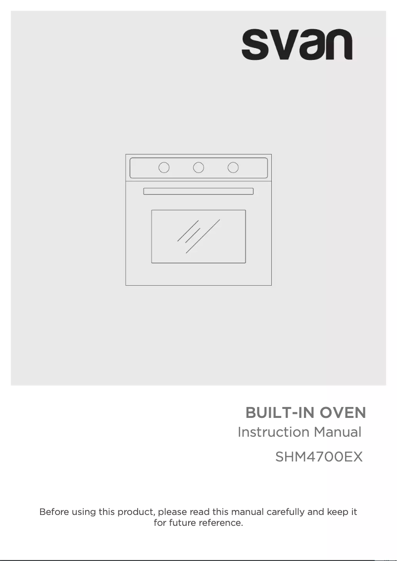 Page 1 de la notice Manuel utilisateur SVAN SHM4700EX