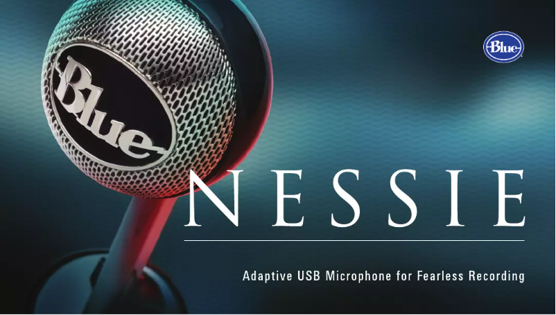 Page 1 de la notice Manuel utilisateur Blue Microphones Nessie
